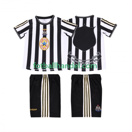 Barn Fotballdrakter Newcastle United 1999 Hjemme Retro 1997 Kortermet